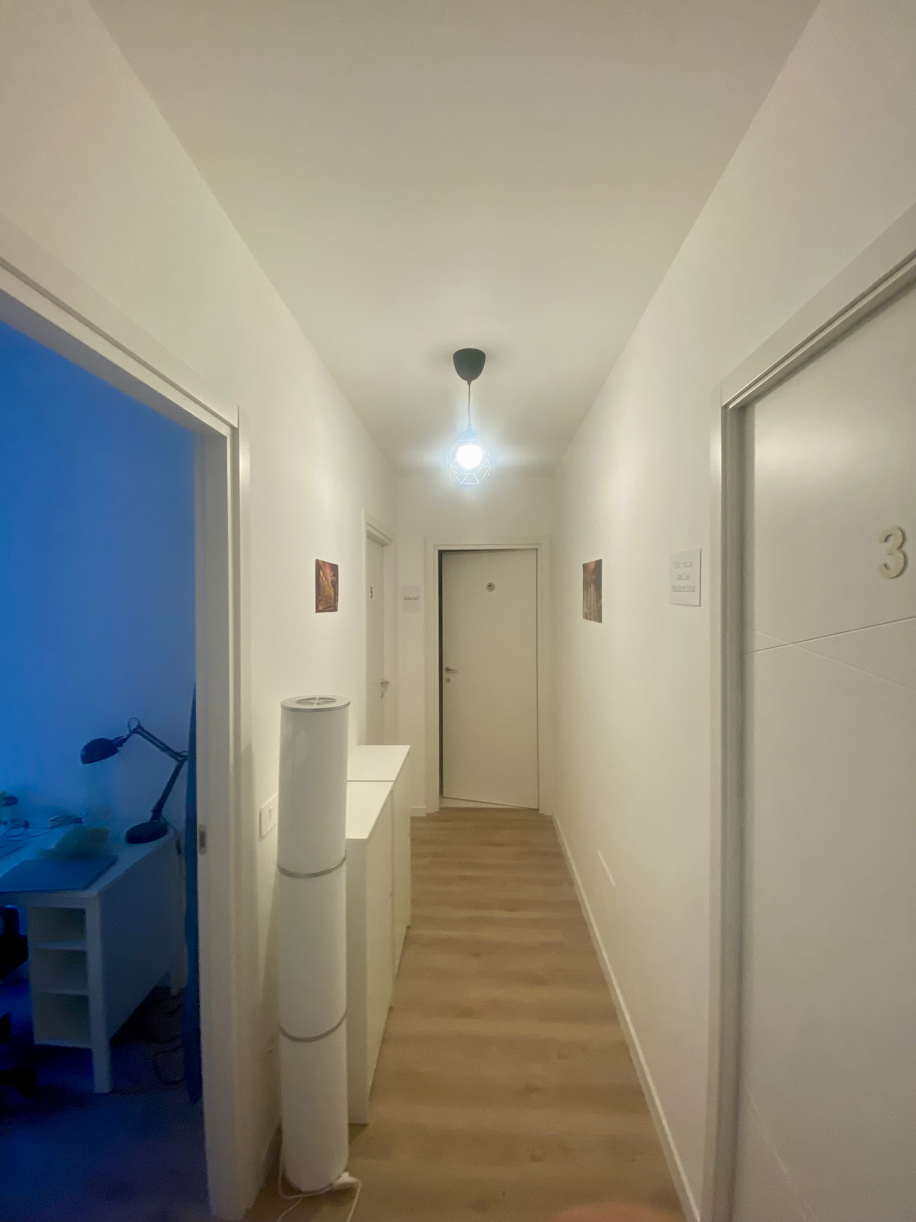 Corridoio di distribuzione delle camere